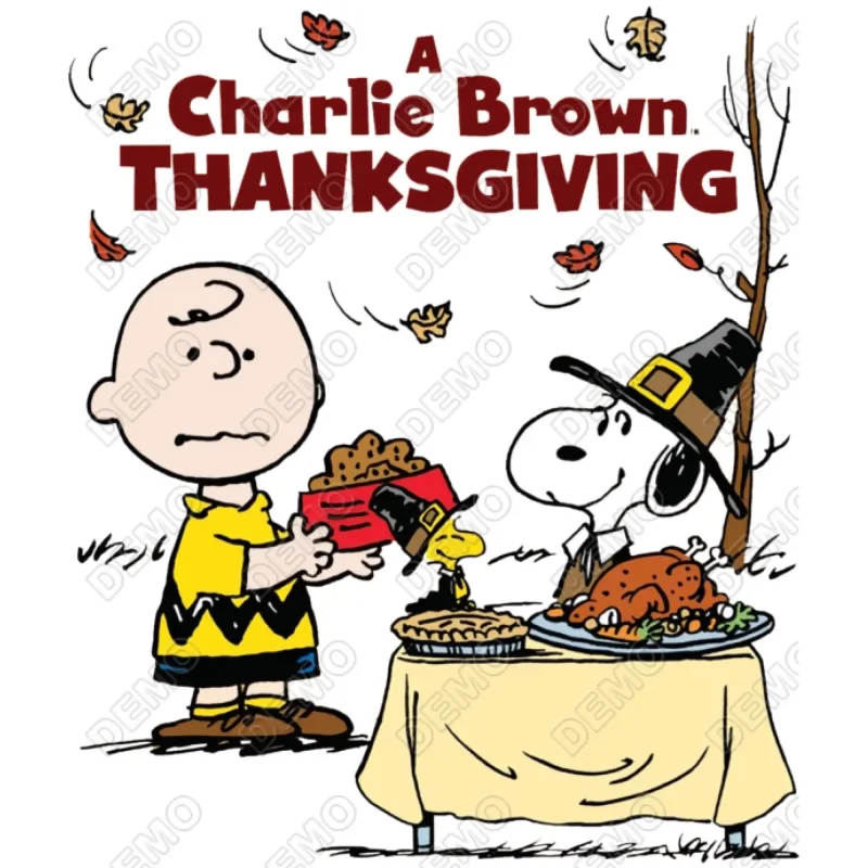 Peanuts, Snoopy, Charlie Brown Thanksgiving DTF Iron on Transfer - Ready to Press #59 Peanuts, Snoopy, Charlie Brown Thanksgiving DTF Iron on Transfer - Ready to Press #59