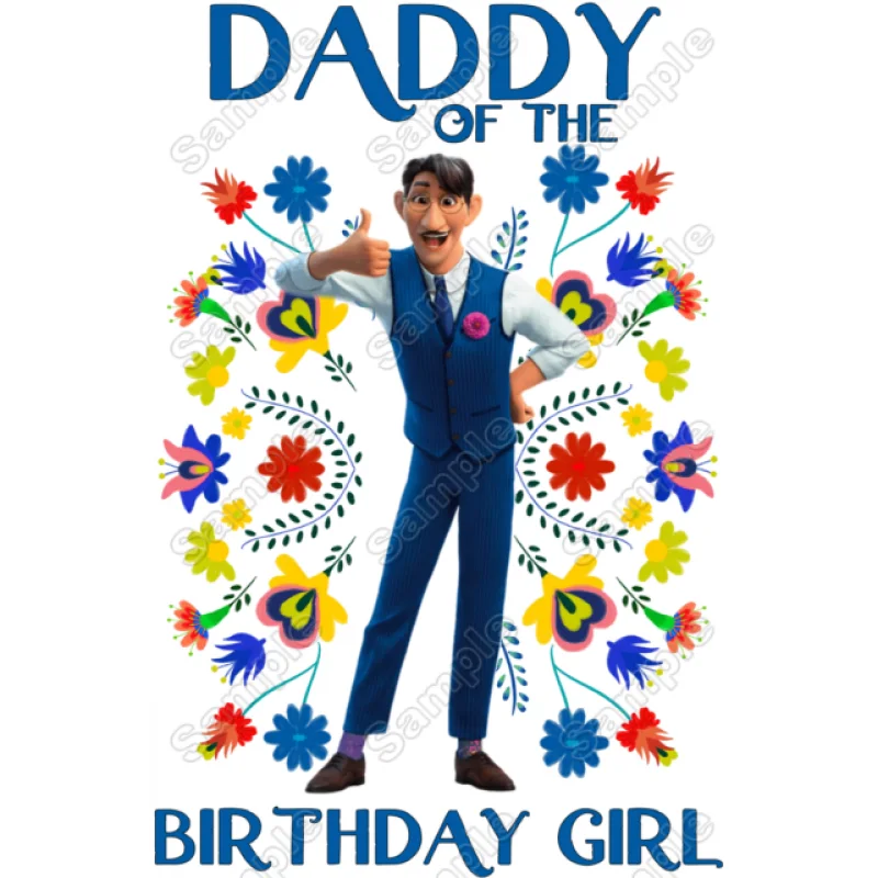 Encanto Family Member Birthday DTF Iron on Transfer - Ready to Press Encanto Family Member Birthday DTF Iron on Transfer - Ready to Press