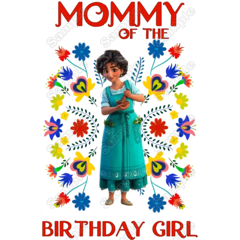 Encanto Family Member Birthday DTF Iron on Transfer - Ready to Press Encanto Family Member Birthday DTF Iron on Transfer - Ready to Press
