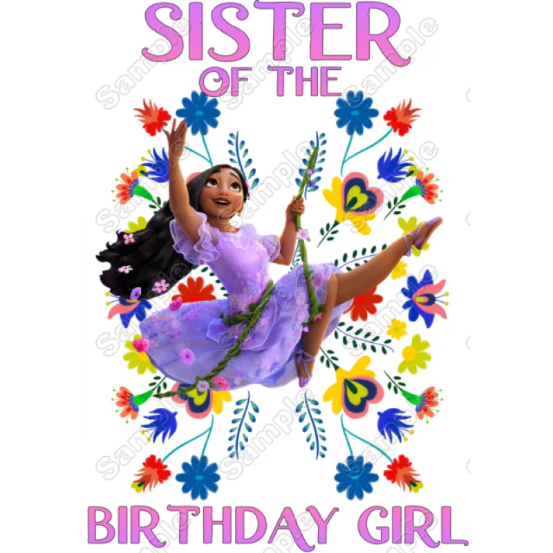 Encanto Family Member Birthday DTF Iron on Transfer - Ready to Press Encanto Family Member Birthday DTF Iron on Transfer - Ready to Press