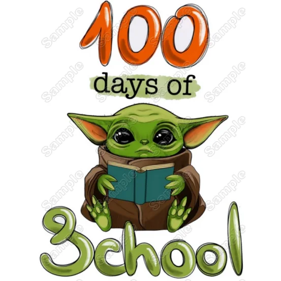 100 Days of School Star Wars DTF Iron on Transfer - Ready to Press 100 Days of School Star Wars DTF Iron on Transfer - Ready to Press