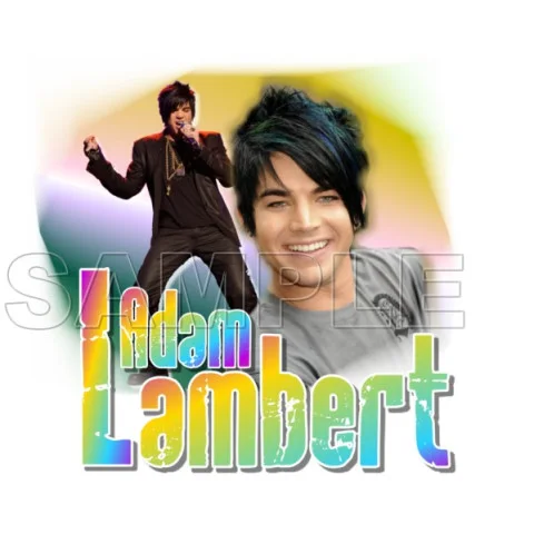 Adam Lambert DTF Iron on Transfer - Ready to Press #2 Adam Lambert DTF Iron on Transfer - Ready to Press #2