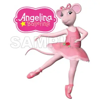 Angelina Ballerina  DTF Iron on Transfer  - Ready to Press  #1