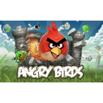 Angry Birds DTF Iron on Transfer  - Ready to Press  #4