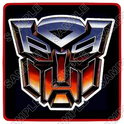 Autobot Logo  Transformers DTF Iron on Transfer - Ready to Press #10