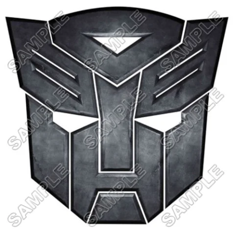 Autobot Logo  Transformers DTF Iron on Transfer - Ready to Press #8