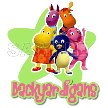 Backyardigans DTF Iron on Transfer  - Ready to Press  #1