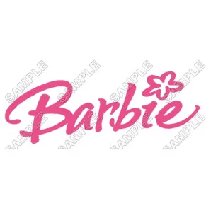 Barbie Logo  DTF Iron on Transfer - Ready to Press #3