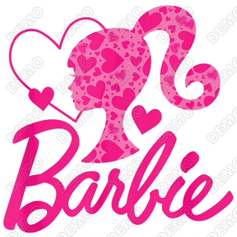 Barbie Pink DTF Iron on Transfer - Ready to Press Barbie Pink DTF Iron on Transfer - Ready to Press