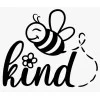 Bee Kind Iron On Transfer Vinyl HTV Bee Kind Iron On Transfer Vinyl HTV