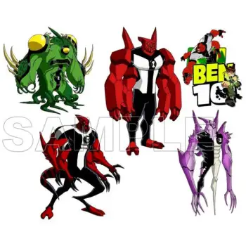 Ben 10 Aliens DTF Iron on Transfer  - Ready to Press  #2