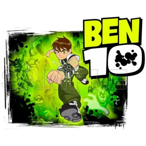 Ben 10 DTF Iron on Transfer - Ready to Press #10 Ben 10 DTF Iron on Transfer - Ready to Press #10