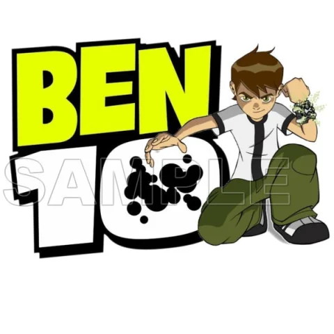 Ben 10 DTF Iron on Transfer - Ready to Press #5 Ben 10 DTF Iron on Transfer - Ready to Press #5