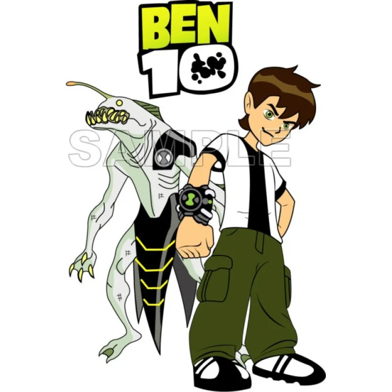 Ben 10 DTF Iron on Transfer - Ready to Press #9 Ben 10 DTF Iron on Transfer - Ready to Press #9