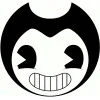 Bendy and the Ink Machine Head Iron On Transfer Vinyl HTV Bendy and the Ink Machine Head Iron On Transfer Vinyl HTV
