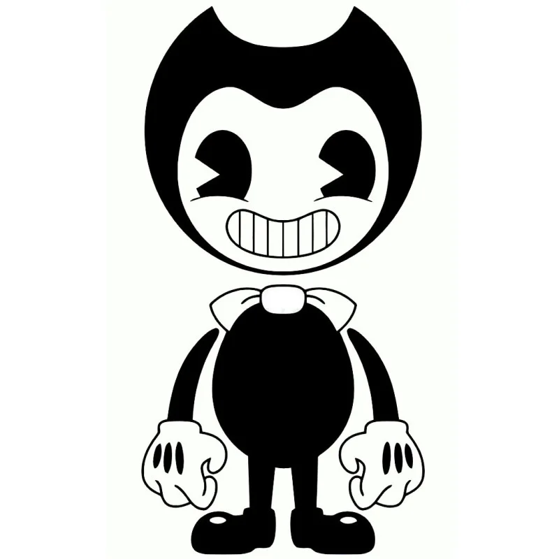 Bendy and the Ink Machine Iron On Transfer Vinyl HTV #1 Bendy and the Ink Machine Iron On Transfer Vinyl HTV #1