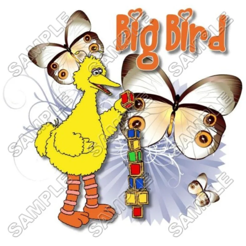 Big Bird Sesame street DTF Iron on Transfer - Ready to Press #15 Big Bird Sesame street DTF Iron on Transfer - Ready to Press #15