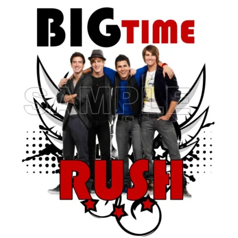 Big Time Rush DTF Iron on Transfer - Ready to Press #2 Big Time Rush DTF Iron on Transfer - Ready to Press #2