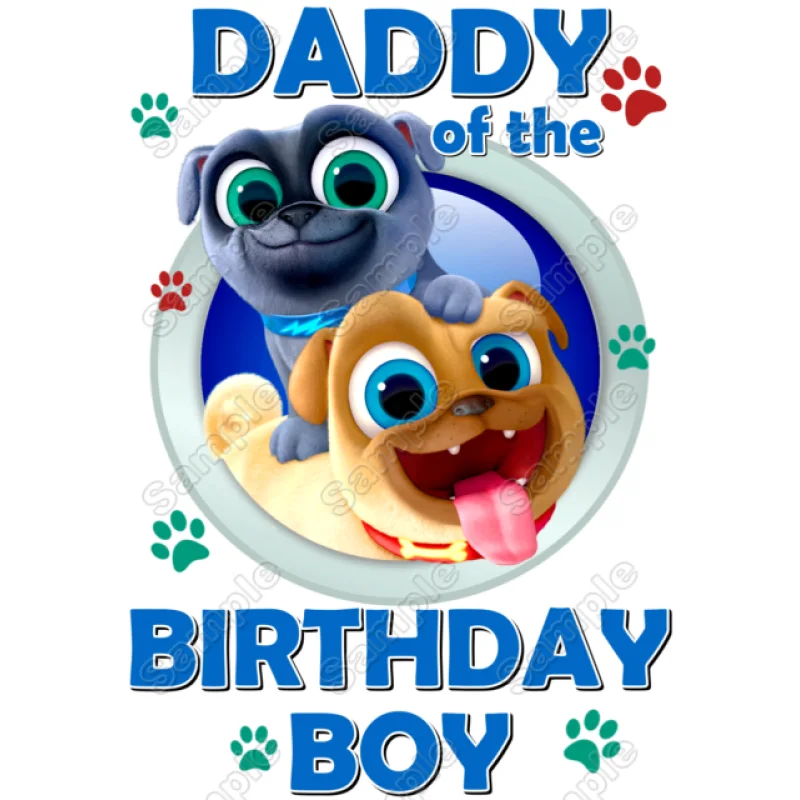 Bingo and Rolly of Puppy Dog Pals Birthday Personalized Custom DTF Iron on Transfer - Ready to Press #1 Bingo and Rolly of Puppy Dog Pals Birthday Personalized Custom DTF Iron on Transfer - Ready to Press #1