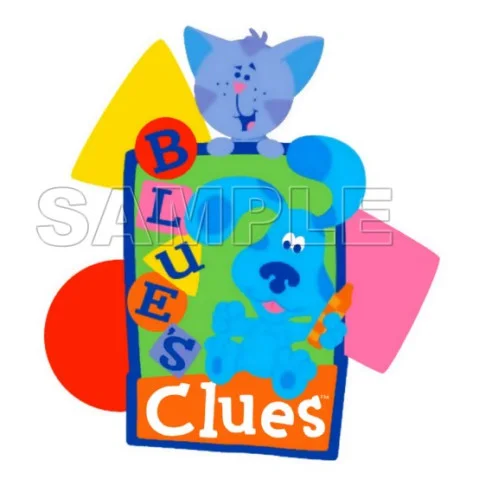 Blues Clues DTF Iron on Transfer - Ready to Press #4 Blues Clues DTF Iron on Transfer - Ready to Press #4