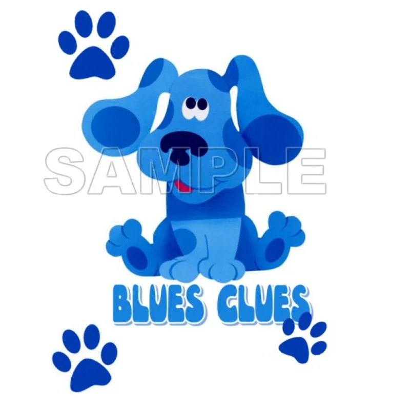 Blues Clues DTF Iron on Transfer - Ready to Press #6 Blues Clues DTF Iron on Transfer - Ready to Press #6
