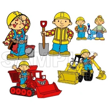 Bob the Builder  DTF Iron on Transfer  - Ready to Press  #1
