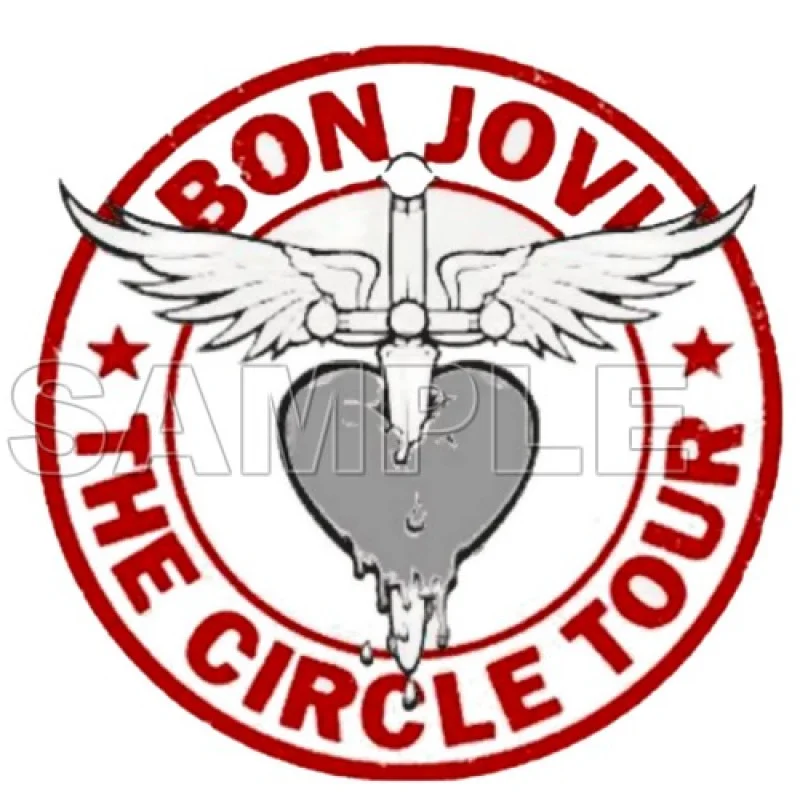 Bon Jovi DTF Iron on Transfer - Ready to Press #2 Bon Jovi DTF Iron on Transfer - Ready to Press #2
