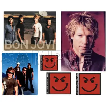 Bon Jovi DTF Iron on Transfer  - Ready to Press  #3