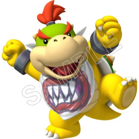 Bowser Jr. DTF Iron on Transfer - Ready to Press #23 Bowser Jr. DTF Iron on Transfer - Ready to Press #23