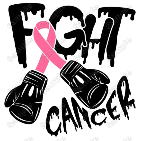 Breast Cancer Awareness Fight DTF Iron on Transfer - Ready to Press Breast Cancer Awareness Fight DTF Iron on Transfer - Ready to Press
