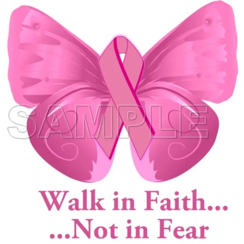 Breast Cancer Awareness ~ Walk in Faith ... ~ DTF Iron on Transfer - Ready to Press #17 Breast Cancer Awareness ~ Walk in Faith ... ~ DTF Iron on Transfer - Ready to Press #17
