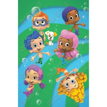 Bubble Guppies DTF Iron on Transfer - Ready to Press #1