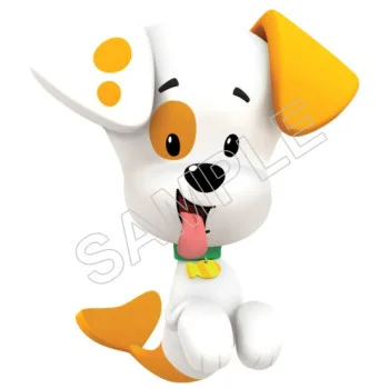 Bubble Guppies Puppy DTF Iron on Transfer - Ready to Press #3