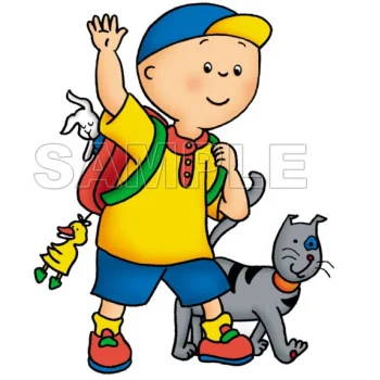 Caillou DTF Iron on Transfer - Ready to Press #10