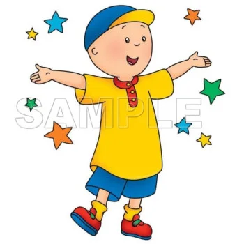 Caillou DTF Iron on Transfer - Ready to Press #15