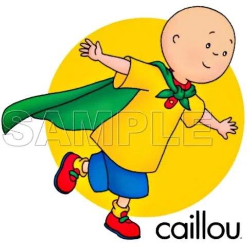Caillou DTF Iron on Transfer - Ready to Press #4