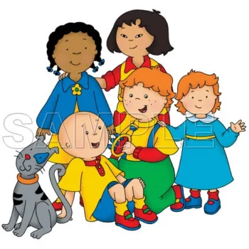 Caillou DTF Iron on Transfer - Ready to Press #7