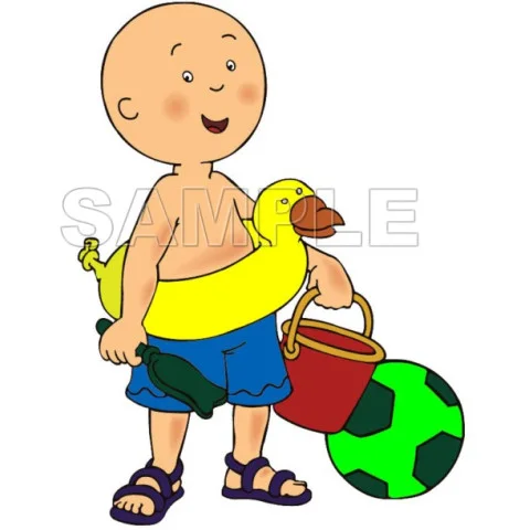 Caillou DTF Iron on Transfer - Ready to Press #8