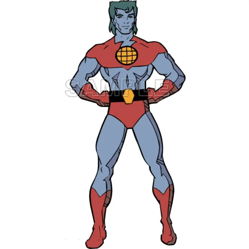 Captain Planet DTF Iron on Transfer - Ready to Press #1 Captain Planet DTF Iron on Transfer - Ready to Press #1