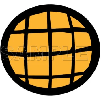 Captain Planet Logo DTF Iron on Transfer - Ready to Press #3