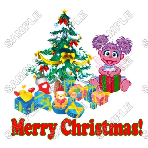 Christmas Abby Cadabby  DTF Iron on Transfer - Ready to Press #46