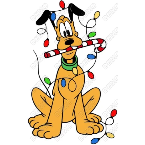 Christmas  Pluto DTF Iron on Transfer - Ready to Press #4