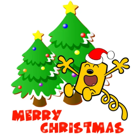 Christmas Wow Wubbzy DTF Iron on Transfer - Ready to Press #49 Christmas Wow Wubbzy DTF Iron on Transfer - Ready to Press #49
