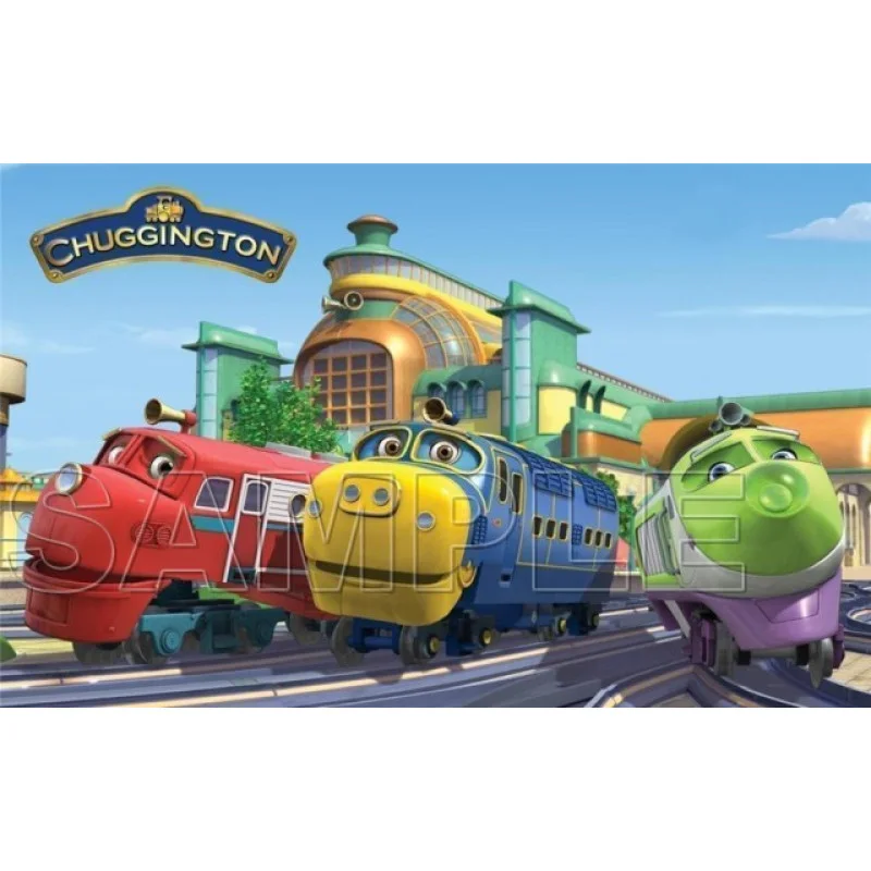 Chuggington DTF Iron on Transfer - Ready to Press #2 Chuggington DTF Iron on Transfer - Ready to Press #2