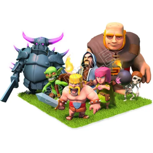 Clash of  Clans T shirt  Iron On Transfer - Ready to Press #3