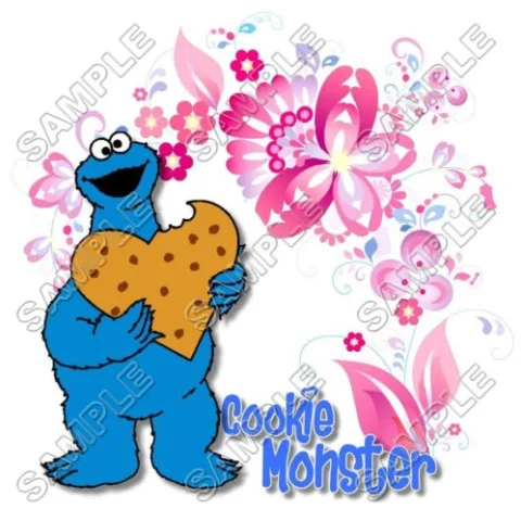 Cookie Monster Sesame street DTF Iron on Transfer - Ready to Press #12 Cookie Monster Sesame street DTF Iron on Transfer - Ready to Press #12
