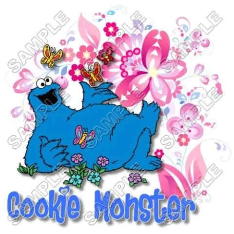 Cookie Monster Sesame street DTF Iron on Transfer - Ready to Press #14 Cookie Monster Sesame street DTF Iron on Transfer - Ready to Press #14