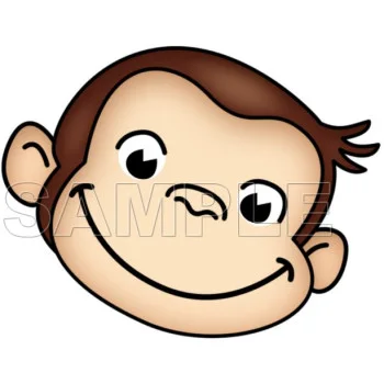 Curious George  DTF Iron on Transfer  - Ready to Press  #1