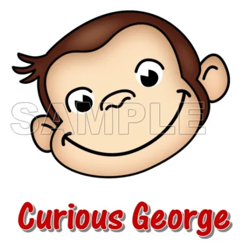 Curious George DTF Iron on Transfer - Ready to Press #6 Curious George DTF Iron on Transfer - Ready to Press #6