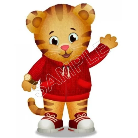 Daniel Tigers Neighborhood DTF Iron on Transfer - Ready to Press #1 Daniel Tigers Neighborhood DTF Iron on Transfer - Ready to Press #1